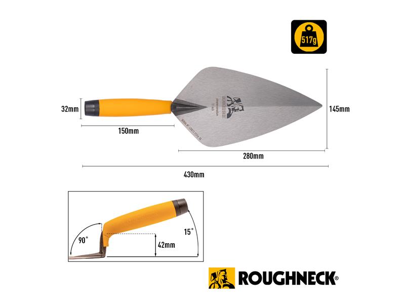 Roughneck London Pattern Brick Trowel 280mm (11in) - imagen 6