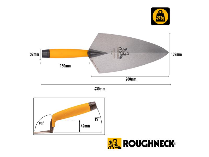 Roughneck Philadelphia Pattern Brick Trowel 280mm (11in) - imagen 3