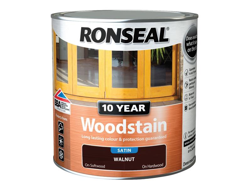 Ronseal 10 Year Woodstain Walnut 2.5 litre - imagen 2