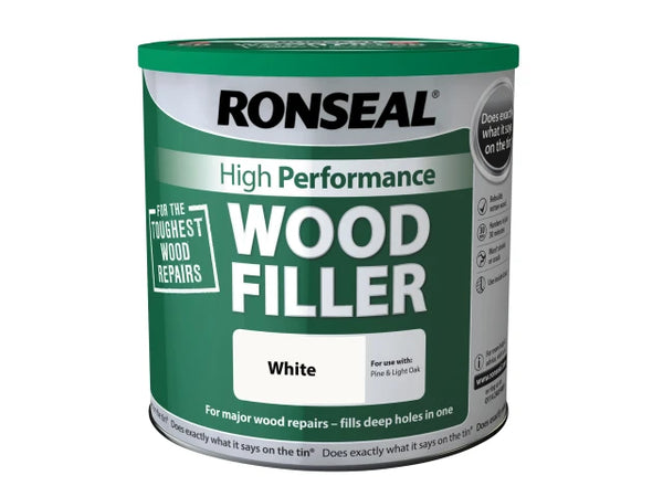 Ronseal High-Performance Wood Filler White 3.7kg – – Now available at MTN Shop UK.
