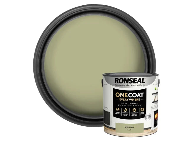 Ronseal One Coat Everywhere Interior Willow Matt 2.5 litre – – Now available at MTN Shop UK. - imagen 4