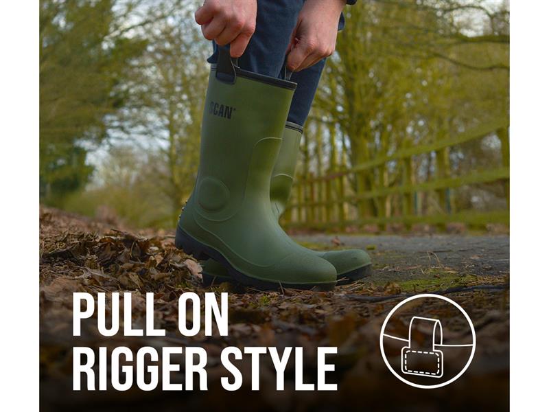 Scan Fleece Lined Wellingtons - imagen 3