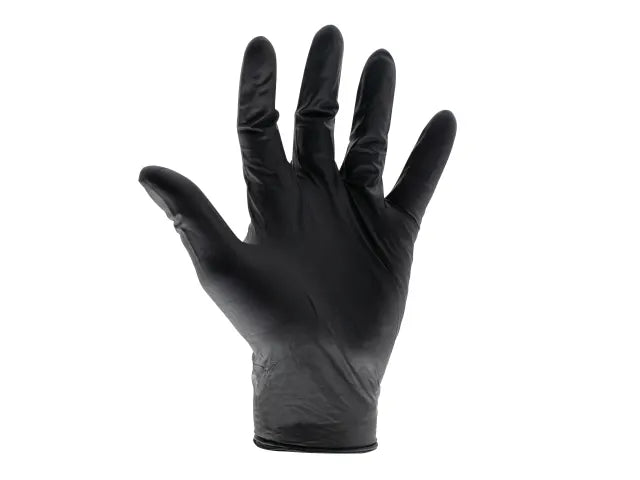 Scan Black Heavy-Duty Nitrile Disposable Gloves Medium Size 7 (Box of 100) – – Now available at MTN Shop UK. - imagen 2