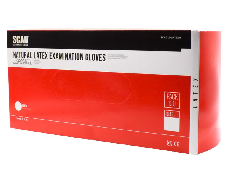 Scan Latex Gloves - XL (Box 100) - imagen 3