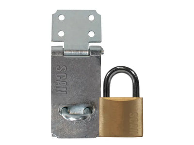 Scan Hasp and Staple 64mm + 40mm Padlock – – Now available at MTN Shop UK.