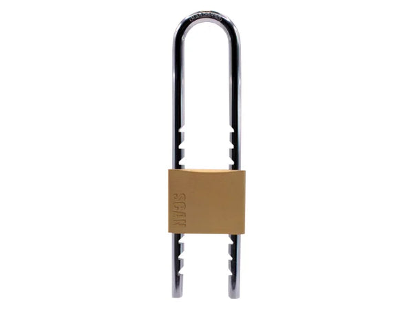 Scan Brass Padlock 50mm Sliding Shackle – – Now available at MTN Shop UK.