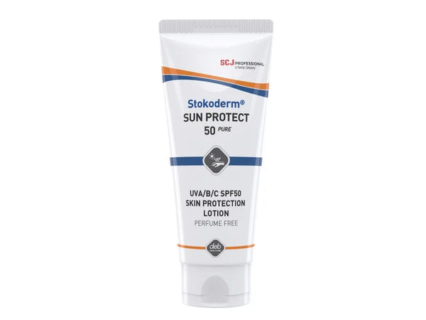 SC Johnson Professional Stokoderm® Sun Protect 50 PURE 100ml – – Now available at MTN Shop UK.
