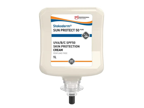 SC Johnson Professional Stokoderm® Sun Protect 50 PURE Cartridge 1 litre – – Now available at MTN Shop UK.