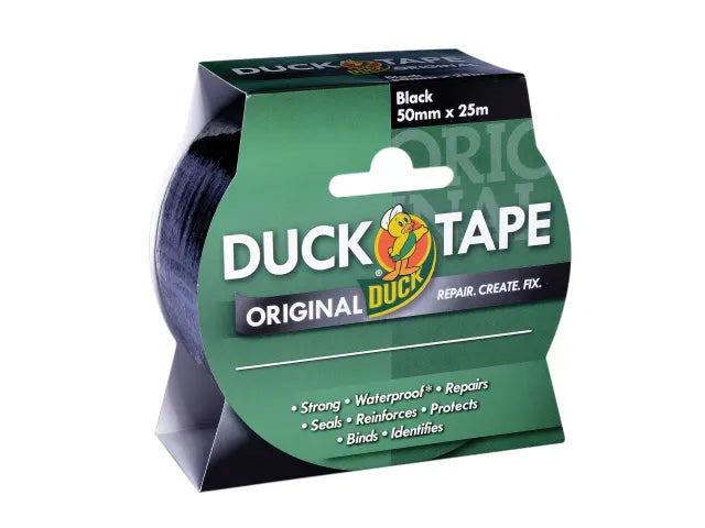 Shurtape Duck Tape® Original 50mm x 25m Black – – Now available at MTN Shop UK. - imagen 5