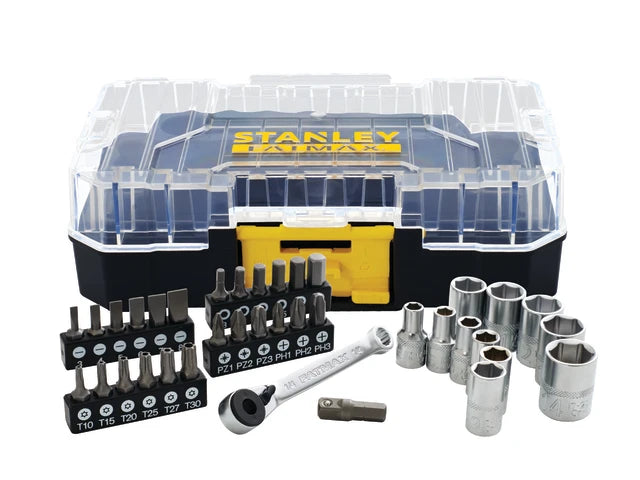 STANLEY® FatMax® PRO-STACK™ 1/4in Socket & Bit Set, 37 Piece – – Now available at MTN Shop UK. - imagen 6