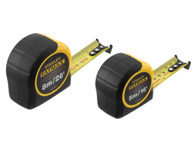 STANLEY® FatMax® Classic Tape Twin Pack 5m/16ft + 8m/26ft (Width 32mm) – – Now available at MTN Shop UK. - imagen 3