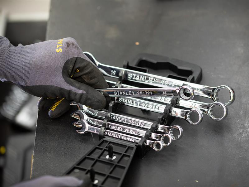 STANLEY® Hand Tools Combination Wrench Set, 7 Piece - imagen 4