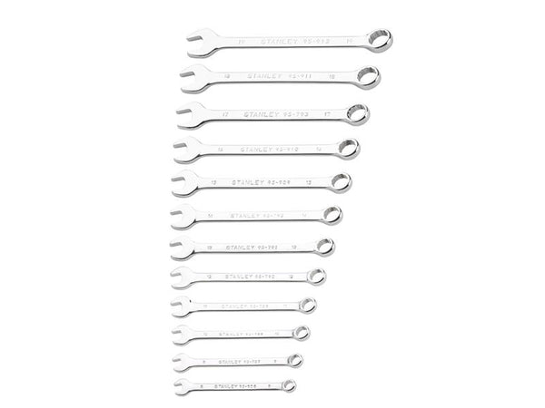 STANLEY® Hand Tools Combination Wrench Set, 12 Piece