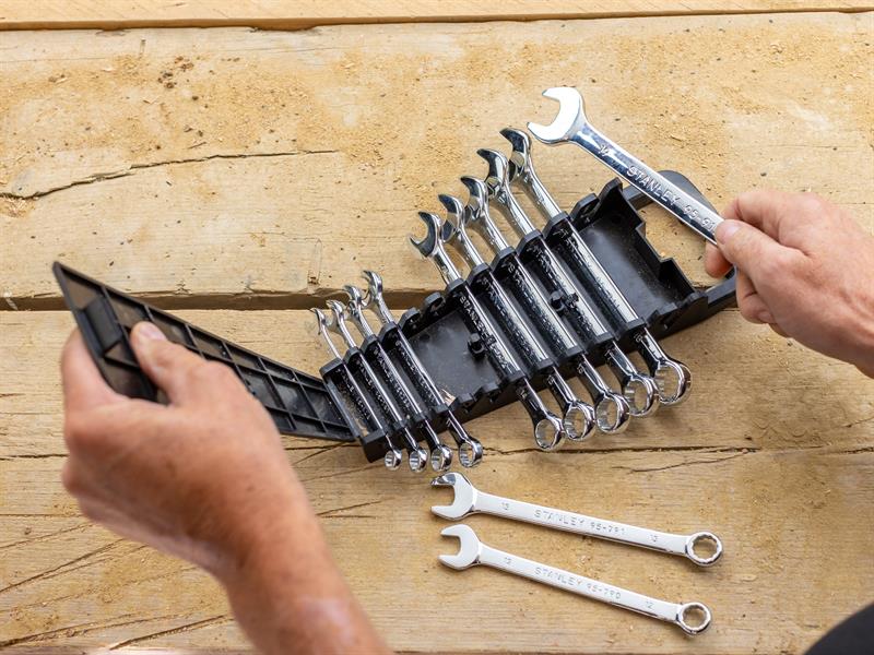 STANLEY® Hand Tools Combination Wrench Set, 12 Piece - imagen 2
