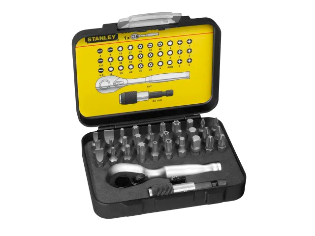 STANLEY® FatMax® Bit & Ratchet Set, 32 Piece – – Now available at MTN Shop UK. - imagen 2