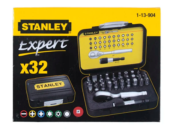 STANLEY® FatMax® Bit & Ratchet Set, 32 Piece – – Now available at MTN Shop UK.