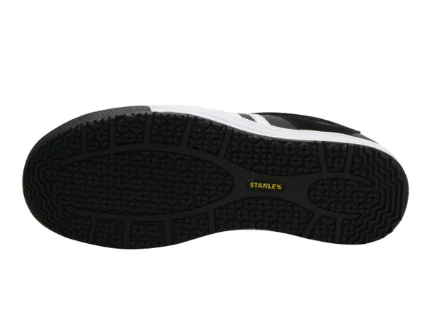 STANLEY® Clothing Cody Safety Trainers Black/White Stripe UK 12 EUR 46 – – Now available at MTN Shop UK.