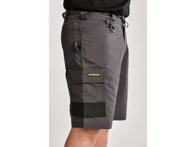 STANLEY® Clothing Tucson Cargo Shorts Grey Rip-Stop Waist 30in – – Now available at MTN Shop UK.