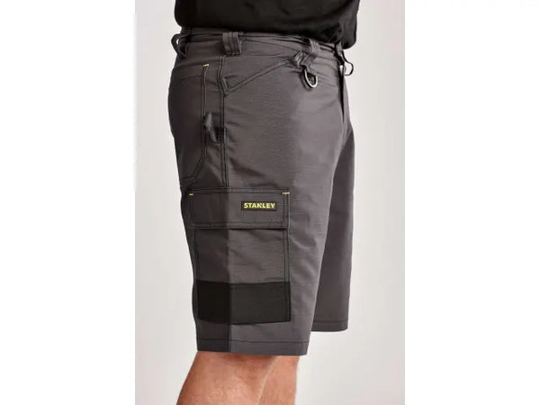 STANLEY® Clothing Tucson Cargo Shorts Grey Rip-Stop Waist 30in – – Now available at MTN Shop UK.