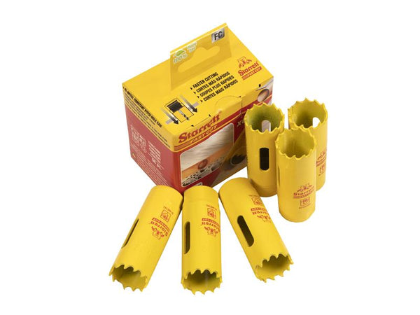 Starrett FCH2532 Fast Cut Bi-Metal Holesaw 20mm Bulk Pack of 6