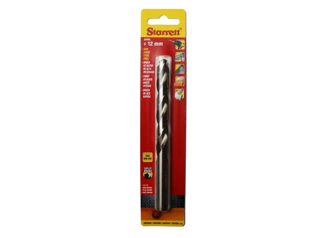 Starrett HSS Split Point Drill Bit 12.0 x 151mm – – Now available at MTN Shop UK. - imagen 2