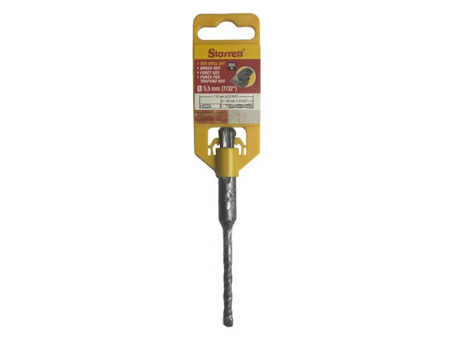 Starrett SDS Plus 2 Point Drill Bit 5.5 x 160mm – – Now available at MTN Shop UK. - imagen 2