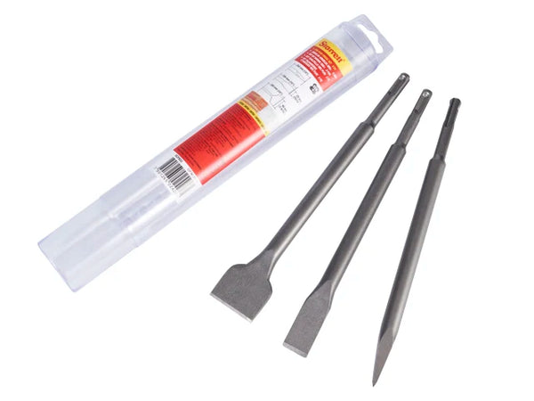 Starrett SDS Plus Chisel Set, 3 Piece – – Now available at MTN Shop UK.