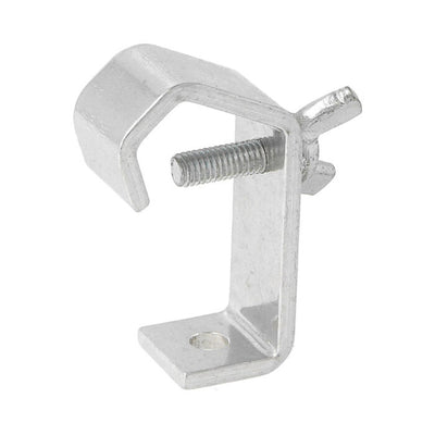 Doughty 18mm Light Duty Hook Clamp - Metal C-clamp with threaded screw and wingnut adjustment.