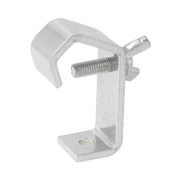 Doughty 18mm Light Duty Hook Clamp - Metal C-clamp with threaded screw and wingnut adjustment.