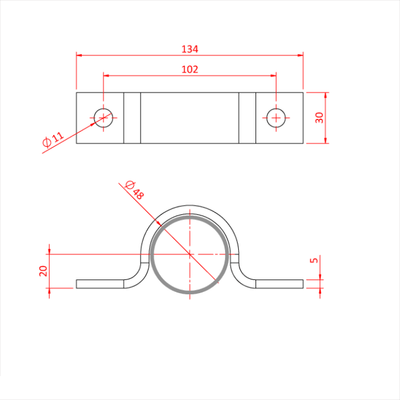 Doughty Saddle Clamp 48mm – second image