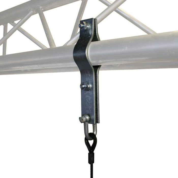 Doughty Hanging Clamp 48mm - Steel truss pipe clamp with hanging cable. - imagen 2