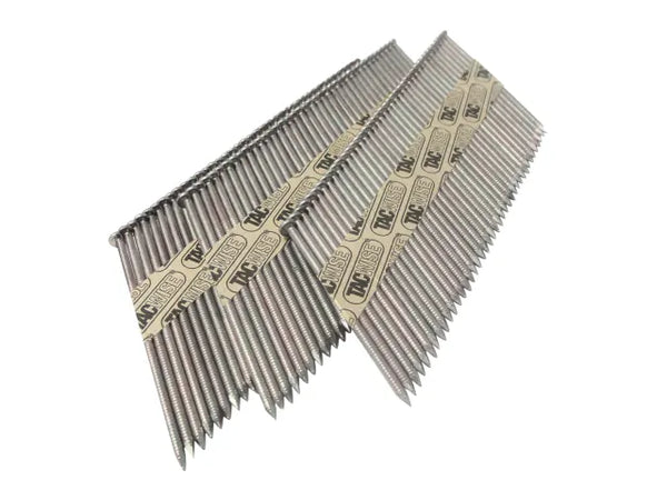 Tacwise 34° Extra Galvanised Framing Ring Shank Nails Type 3.1/90mm (2200) – – Now available at MTN Shop UK.
