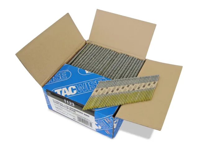 Tacwise 34° Extra Galvanised Framing Ring Shank Nails Type 3.1/90mm (2200) – – Now available at MTN Shop UK. - imagen 2