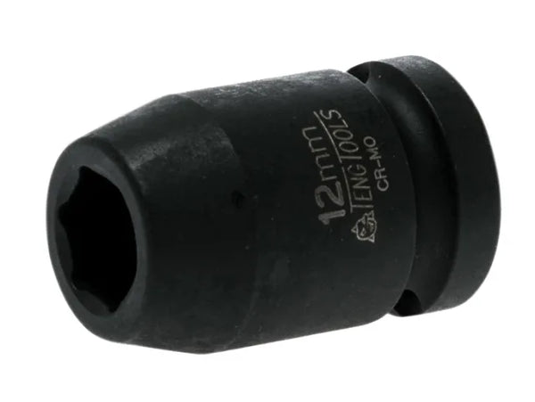 Teng Impact Socket Hexagon 6-Point 1/2in Drive 12mm – – Now available at MTN Shop UK.