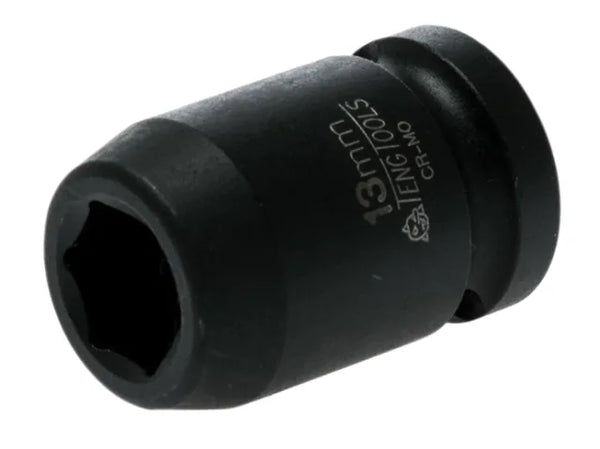Teng Impact Socket Hexagon 6-Point 1/2in Drive 13mm – – Now available at MTN Shop UK.