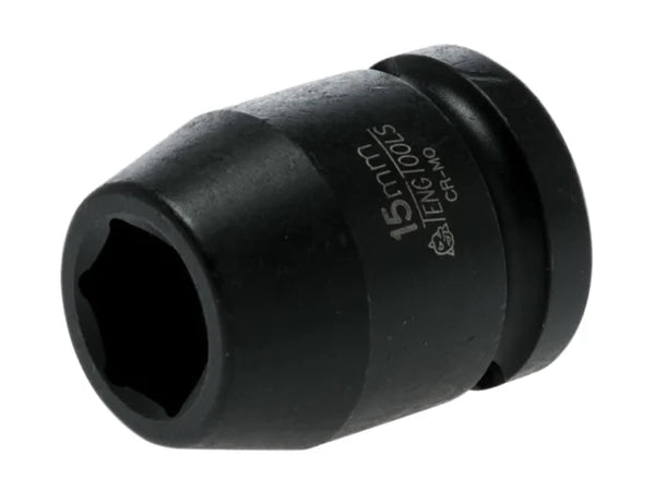 Teng Impact Socket Hexagon 6-Point 1/2in Drive 15mm – – Now available at MTN Shop UK.