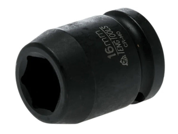 Teng Impact Socket Hexagon 6-Point 1/2in Drive 16mm – – Now available at MTN Shop UK.
