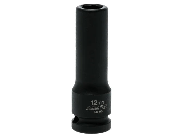 Teng Deep Impact Socket Hexagon 6-Point 1/2in Drive 12mm – – Now available at MTN Shop UK. - imagen 2