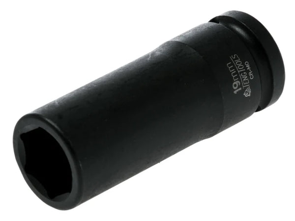 Teng Deep Impact Socket Hexagon 6-Point 1/2in Drive 19mm – – Now available at MTN Shop UK.