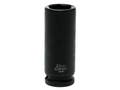 Teng Deep Impact Socket Hexagon 6-Point 1/2in Drive 21mm – – Now available at MTN Shop UK.