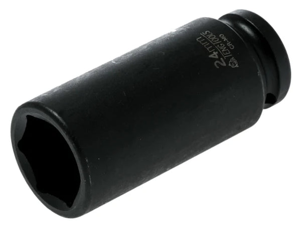 Teng Deep Impact Socket Hexagon 6-Point 1/2in Drive 24mm – – Now available at MTN Shop UK.