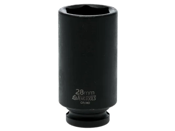 Teng Deep Impact Socket Hexagon 6-Point 1/2in Drive 28mm – – Now available at MTN Shop UK.