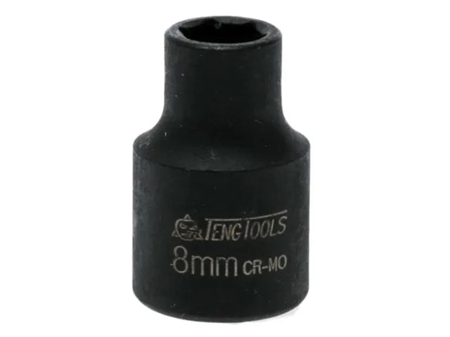 Teng Impact Socket Hexagon 6-Point 3/8in Drive 8mm – – Now available at MTN Shop UK. - imagen 2