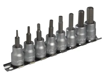 Teng M3811 Socket Clip Rail AF Hex Set of 8 3/8in Drive – – Now available at MTN Shop UK.