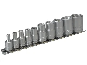 Teng M3814 Socket Clip Rail TX-E Set of 10 3/8in & 1/4in Drive – – Now available at MTN Shop UK.
