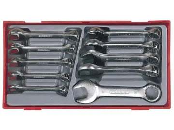 Teng TT6010M Metric Midget Combination Spanner Set, 10 Piece – – Now available at MTN Shop UK.
