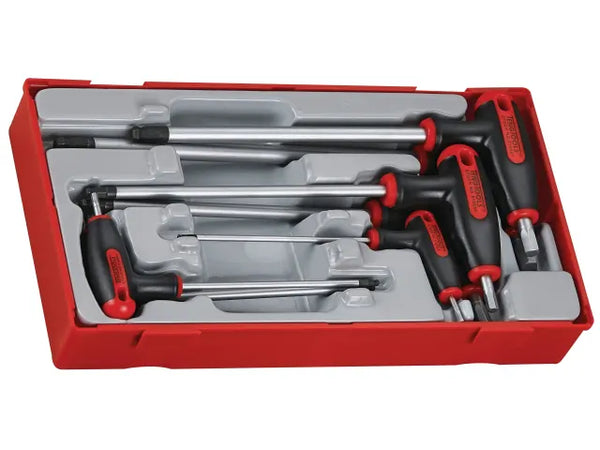 Teng TTHEX7 Metric Hex T-Handle Driver Set, 7 Piece – – Now available at MTN Shop UK.