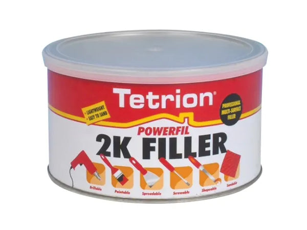 Tetrion Fillers Powerfil 2-Part Filler Straw 1kg – – Now available at MTN Shop UK.