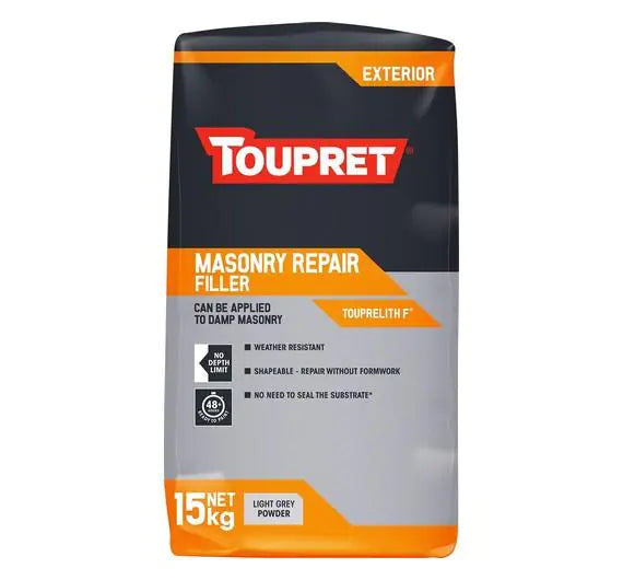 Toupret Exterior Masonry Repair Filler 15kg – – Now available at MTN Shop UK.