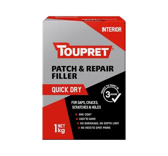 Toupret Quick Dry Patch & Repair 1kg – – Now available at MTN Shop UK.